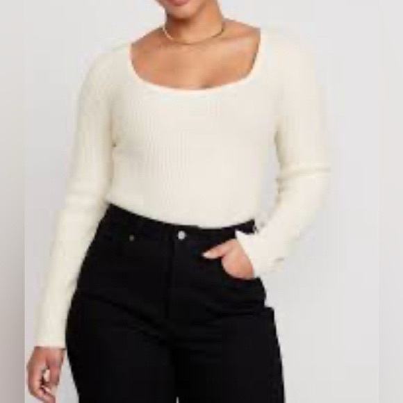 NWT Old Navy Square Neckline Sweater - Picture 3 of 9